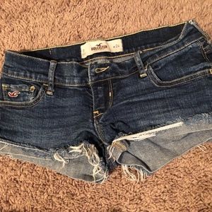 hollister jean shorts